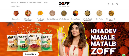 Case Study: Brand Launch & Marketing Leadership at Zoff Foods