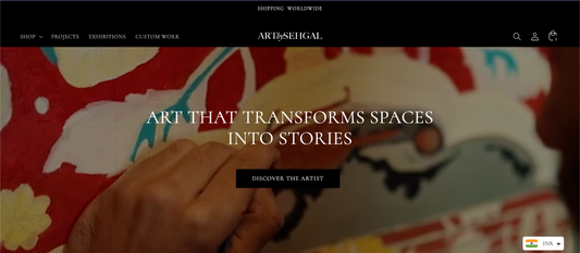 Case Study: Art by Sehgal - From Selling Art Prints to Building an Artist Brand in the US Market